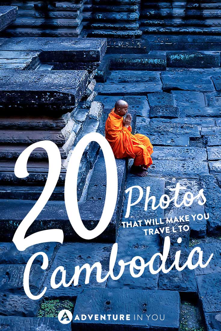 Planning a trip to Southeast Asia? Here are 20 photos that will make you want to pack your bags and head to Cambodia. Between the stunning temples of Angkor Wat to the many historical landmarks, Cambodia is a beautiful country.