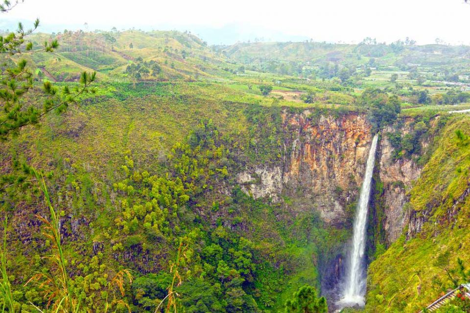 Sumatra waterfalls