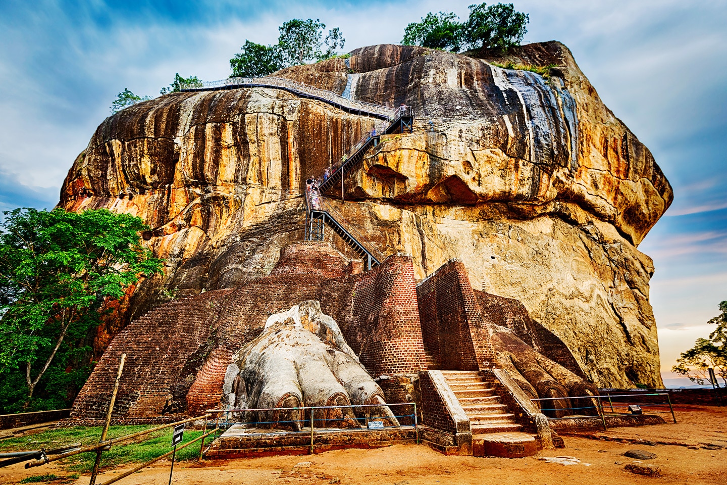 World Heritage Site Sgiriya or Lion rock, Sri Lanka
