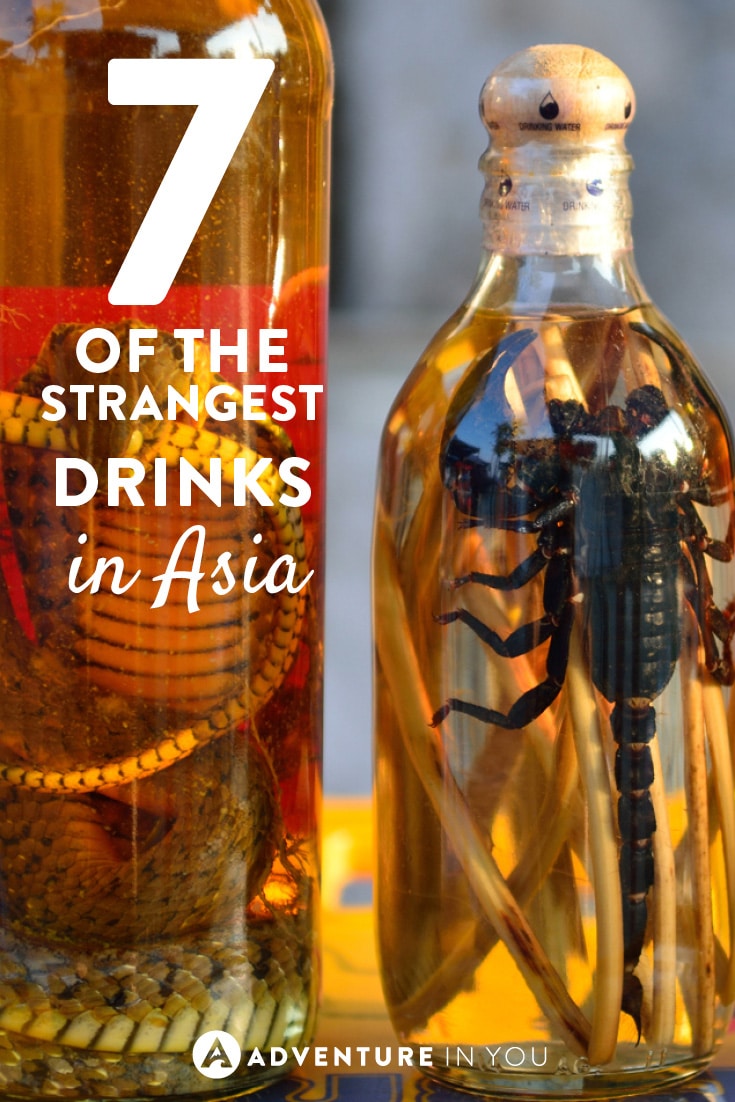 If you think you've seen weird, check out these 7 strange drinks in Asia!