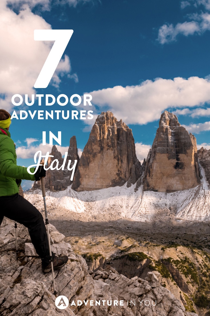 Calling all adventure lovers! Check out these 7 outdoor adventures in Italy