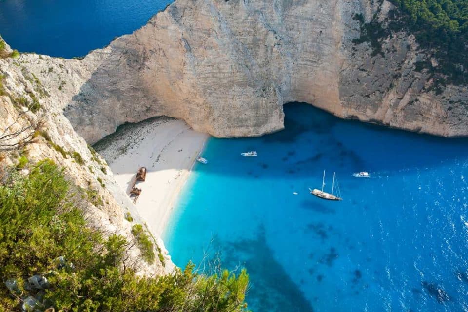 希臘海難島海灘