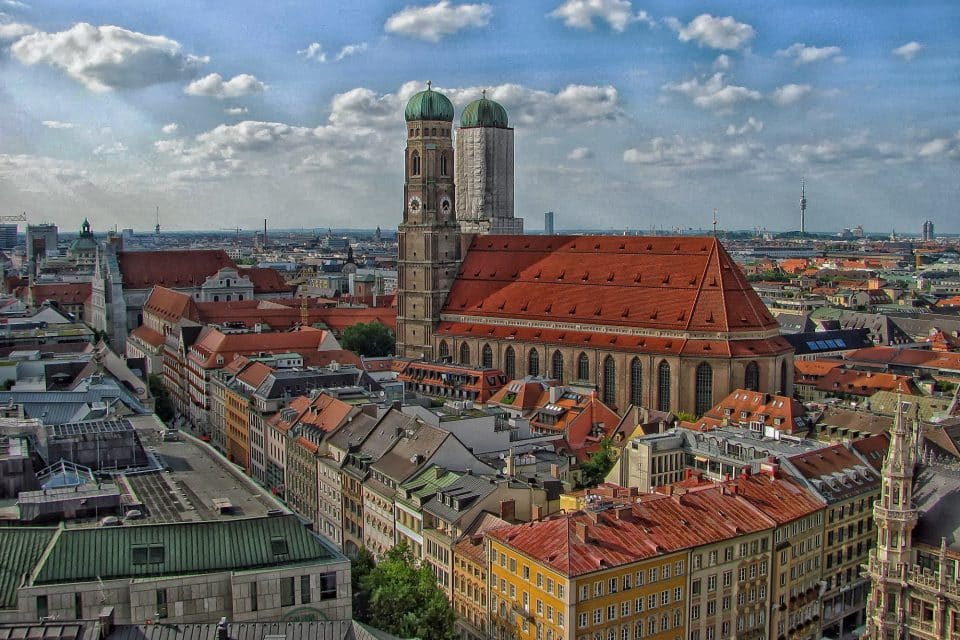 慕尼黑的城市景觀