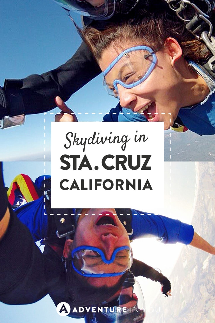 One experience you have to have in California is skydiving!