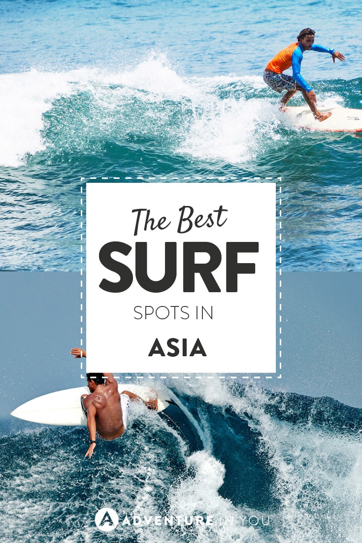 Do you live to surf? Here are the best surf spots in Asia