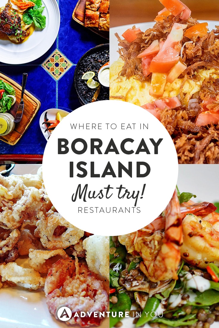 Looking for places to eat while in Boracay? Here is a list of all our favorite spots!