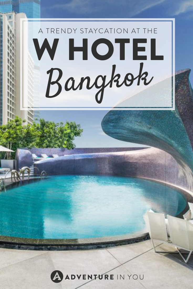 Read about our experience staying at the trendy W Hotel in Bangkok