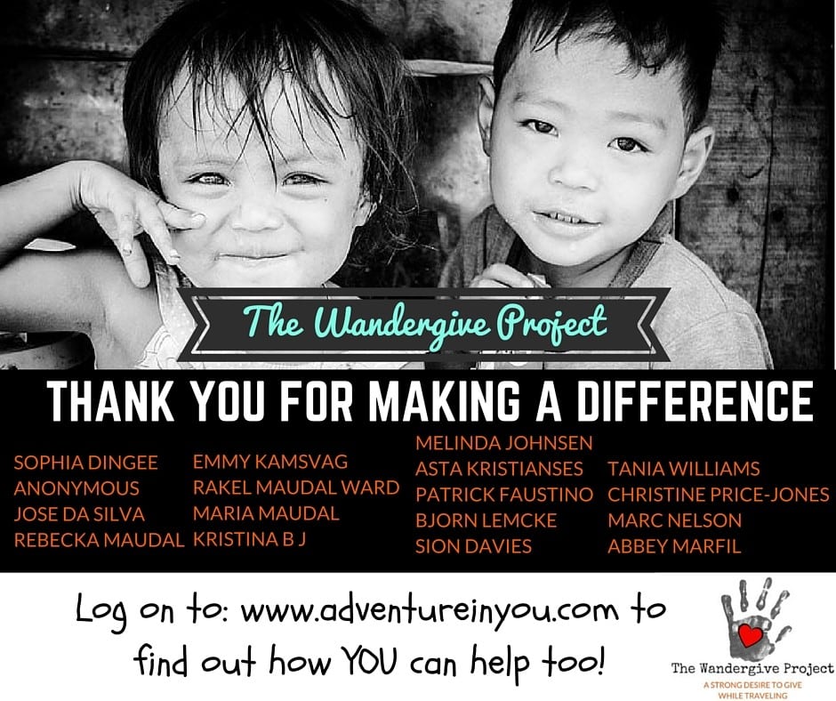 wandergive project