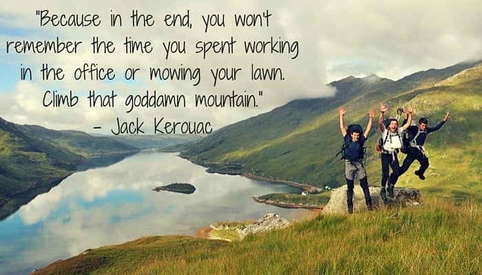 jack kerouac quote adventure