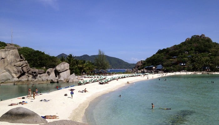 thailand nang yuan beach