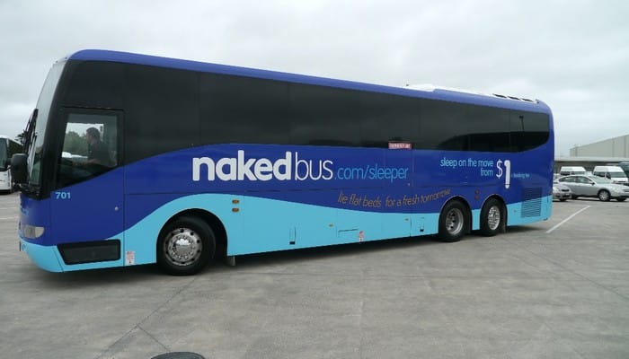Naked Bus New zealand