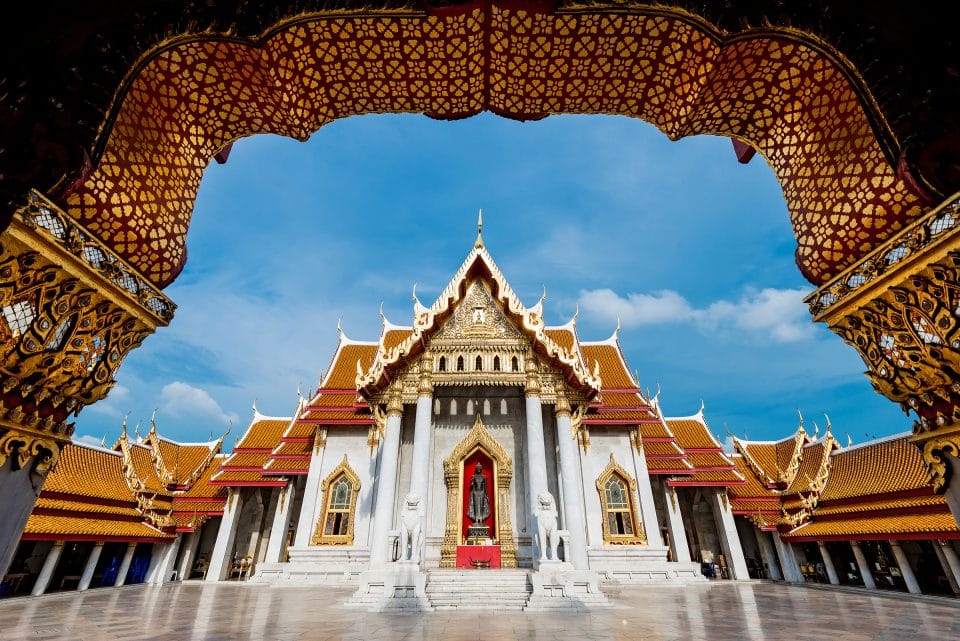 The grand palace in Bangkok