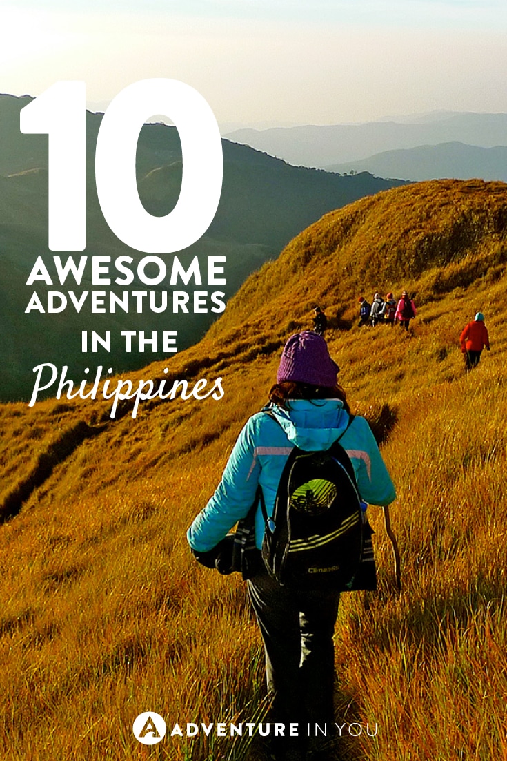 Thinking of exploring the Philippines? Don't miss out on any of these awesome adventures from trekking to sailing...the Philippines is a paradise for adventurous travelers.
