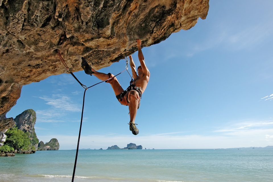 Railey Beach Thailand climbing