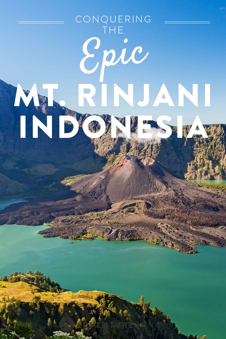 Looking for an epic adventure? Challenge yourself and climb the famous Mt. Rinjani in Indonesia.
