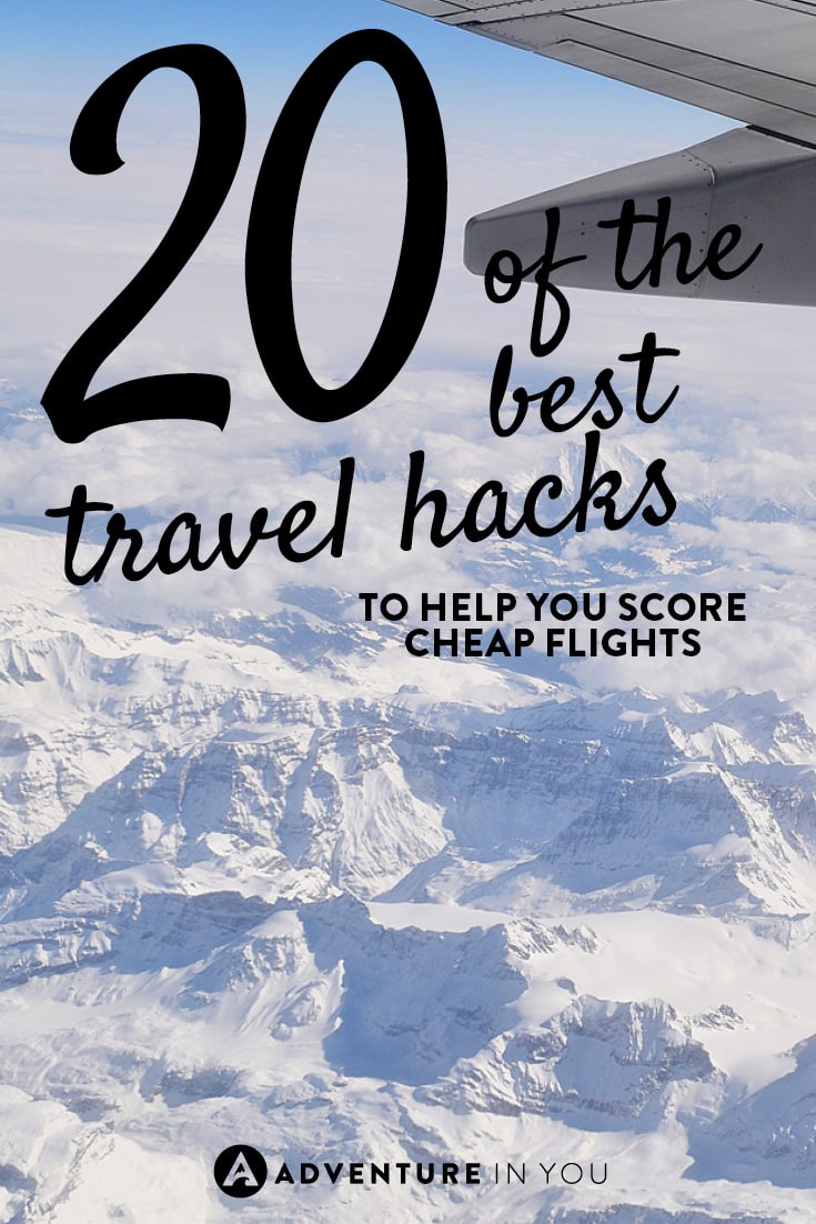 Wondering how some people keep scoring cheap flights? Here are 20 of our best travel hacks to help you get the best deal possible!