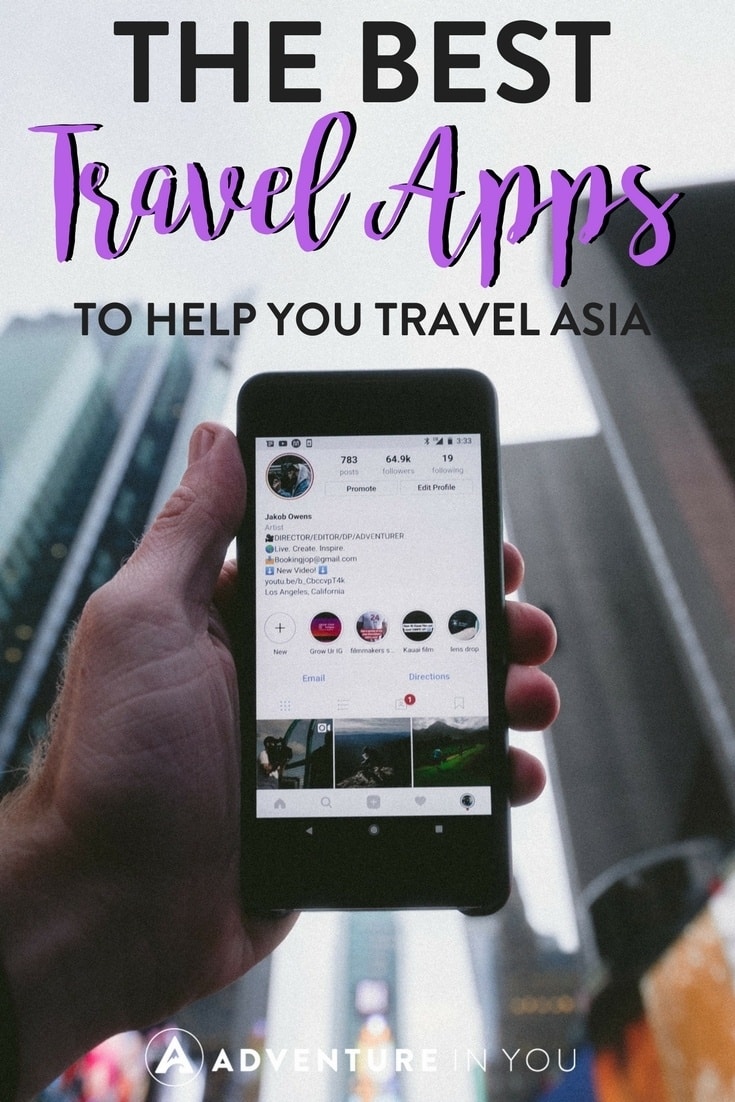 Travel Apps | Looking for the best travel apps to help you travel around Asia? Take a look at the top apps that we picked which makes travel easier in Asia. #travelapps #apps #asia #travelasia