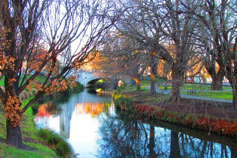 A lake in Christchurch