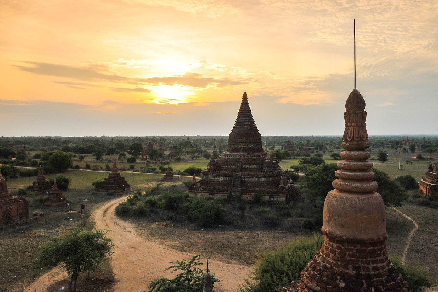 Pagoda at Bagan Myanmar