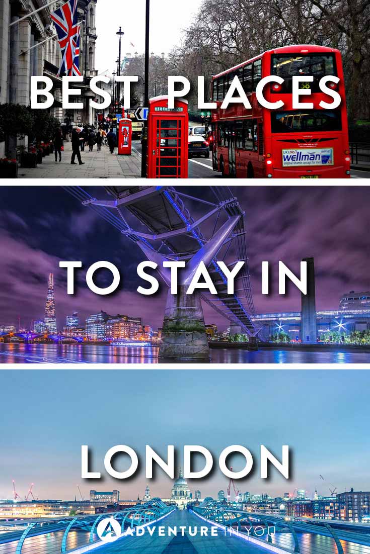 London UK | Looking for recommendations on the best places to stay in London? Check out our full guide on the best places to stay for hotels and hostels