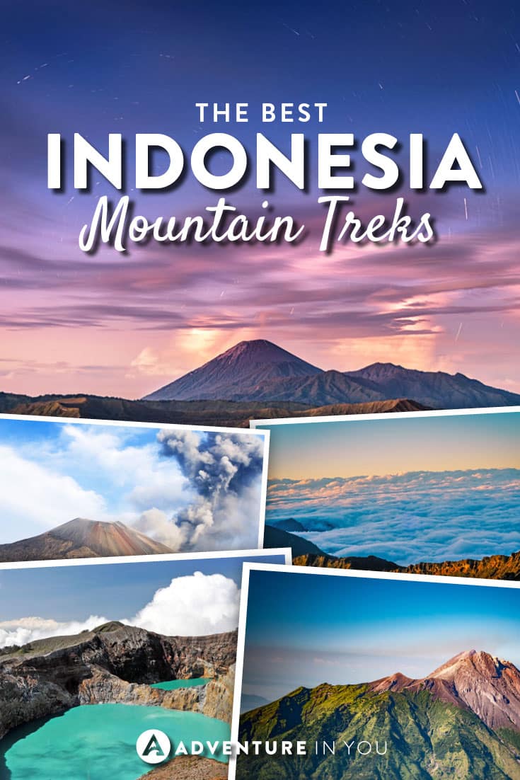 Indonesia Travel | Looking to go trekking while in Indonesia? Here are a few of the best mountains to summit while in the country.