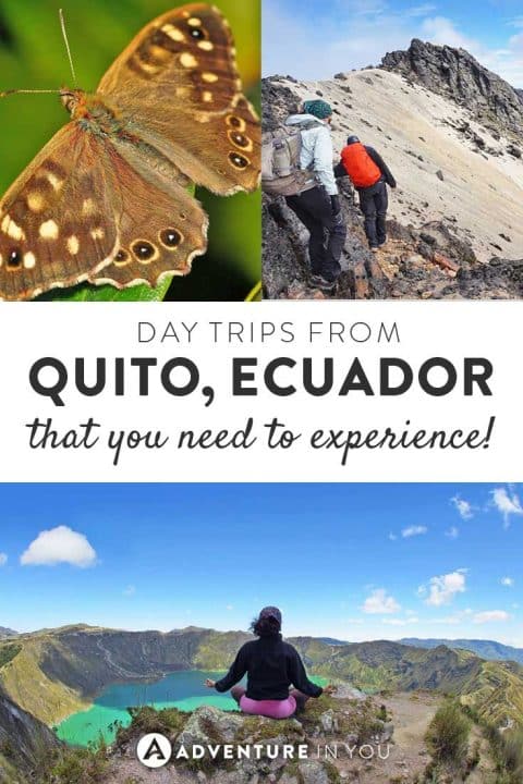 Quito Ecuador | Looking for fun day trips from Quito? Here are a few of our top picks from hiking Cotopaxi to seeing the Quilotoa Lake, there are so many things to see and do while you're in this town.