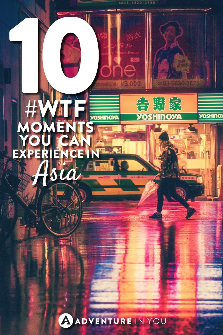 Asia Travel | Check out this list of unbelievable WTF moments that you can experience in Asia