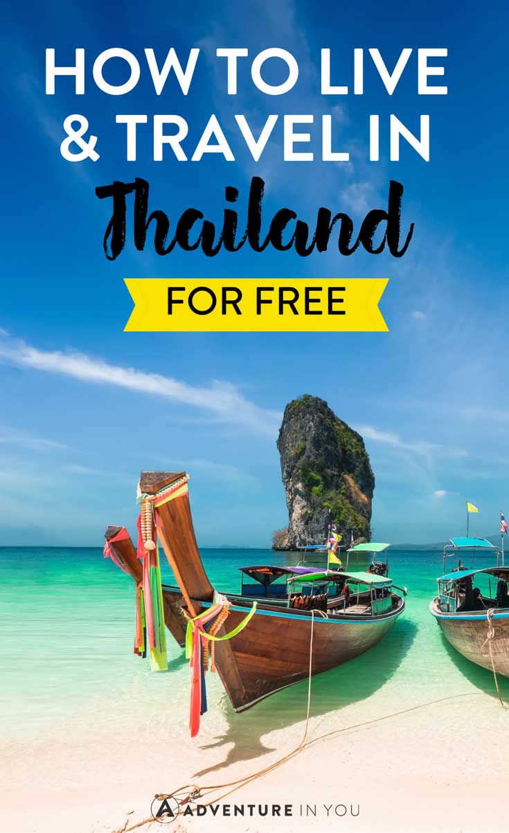 Thailand Travel | Looking for ways to stretch your money and travel Thailand for free? Here are a few of our top ways! From TEFL to volunteering, there are loads of ways to travel and live in Thailand cheaply!