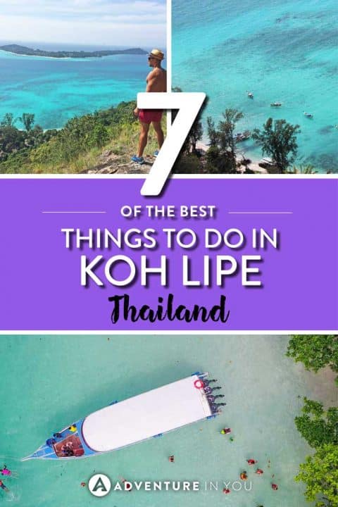 Koh Lipe Thailand | Looking for things to do in Koh Lipe? Known as the Maldives of Thailand, Koh Lipe is an island paradise full of exciting things to do. From beach hopping, partying, to snorkeling and diving.
