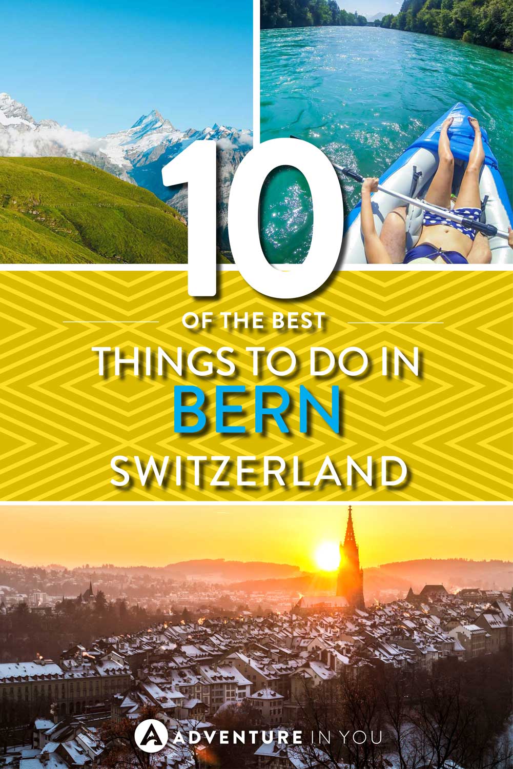 Bern Switzerland | Looking for things to do in Bern? Check out our full post on the best things to do in this beautiful city. From climbing mountains to going on day trips, Bern is full of many awesome sights.