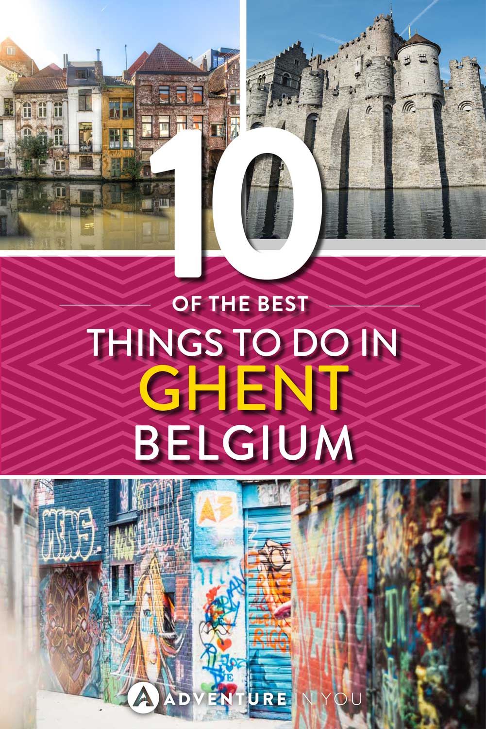 Ghent | Looking to go to Ghent, Belgium? Here are my top recommendations on the best things to do in the area. From the best restaurants and bars to the best street art, Ghent has a lot to offer visitors.