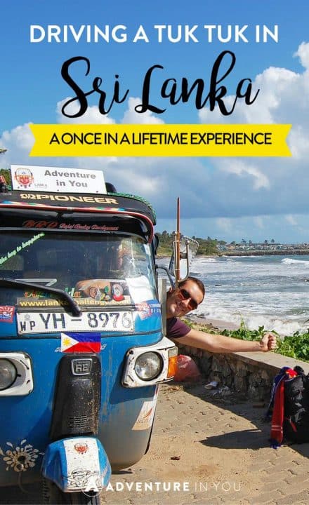 Sri Lanka Travel | Looking for a unique way to see Sri Lanka? The Lanka Challenge is an adventure of a lifetime where you get to drive a tuk tuk across some of the best parts of Sri Lanka. Think Amazing race and survivor, rolled up into one.