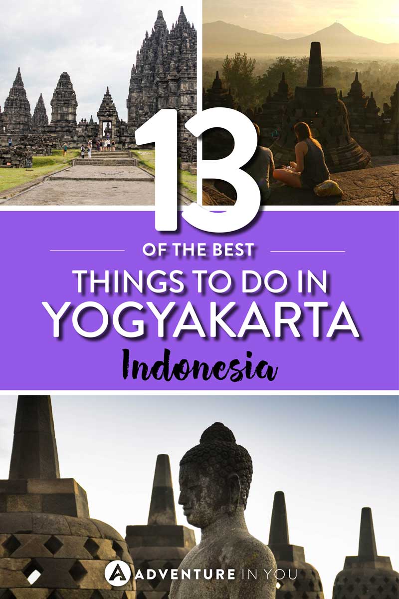 Yogyakarta | Looking for things to do in Yogyakarta? From watching the sunrise from Borobudur Temple to visiting one of the many fascinating landscapes and attractions, Yogyakarta Java if full of things to do.
