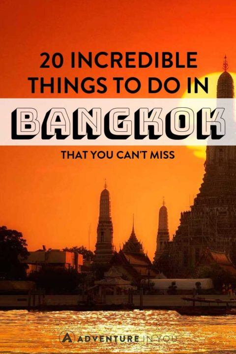 Bangkok | Looking for things to do in Bangkok, Thailand? Here is our full article featuring 20 of the best things to do in this incredible city #bangkok #thailand