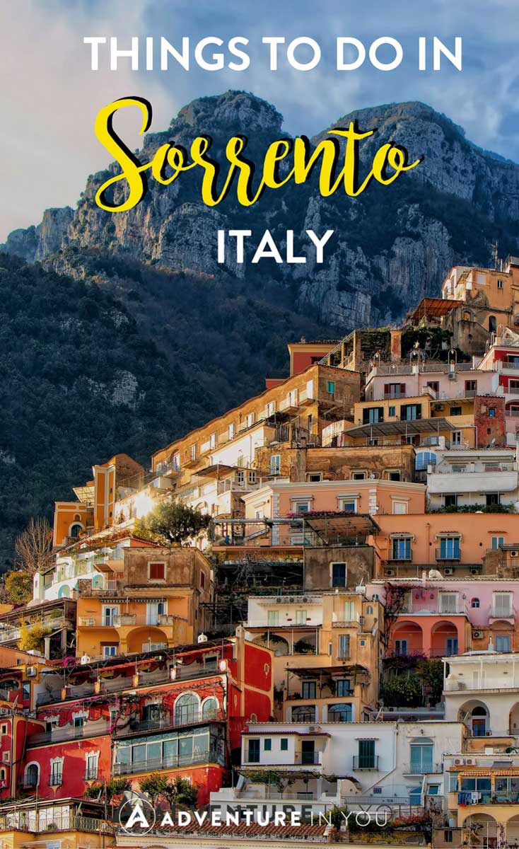 Sorrento Italy | Looking for the best things to do in Sorrento and the rest of the Amalfi Coast? Here are our top recommendations. #europe #sorrento