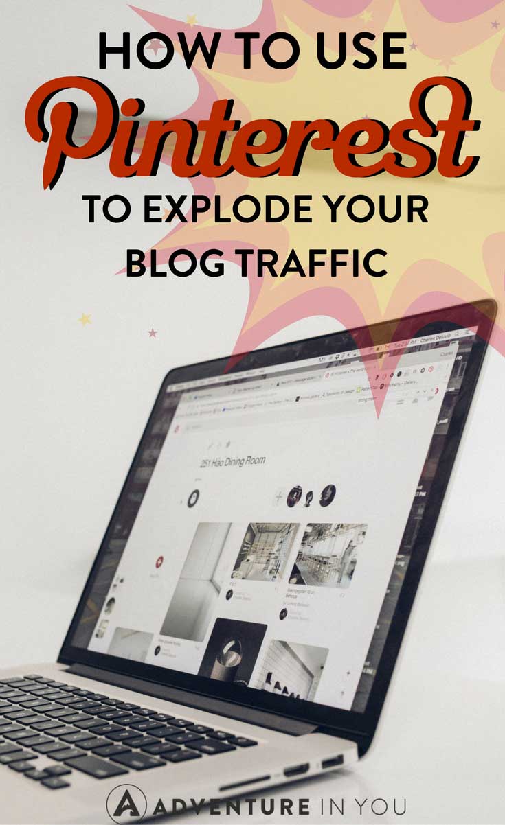 [EXPLODE YOUR BLOG TRAFFIC] In this article, I will share how I get 40,000 pageviews every month from Pinterest alone! I will walk you through how to set Pinterest up, how to find the right keywords, and how to write kick ass pin descriptions that will help you grow your blog's traffic! #blogging #pinterest #traffic