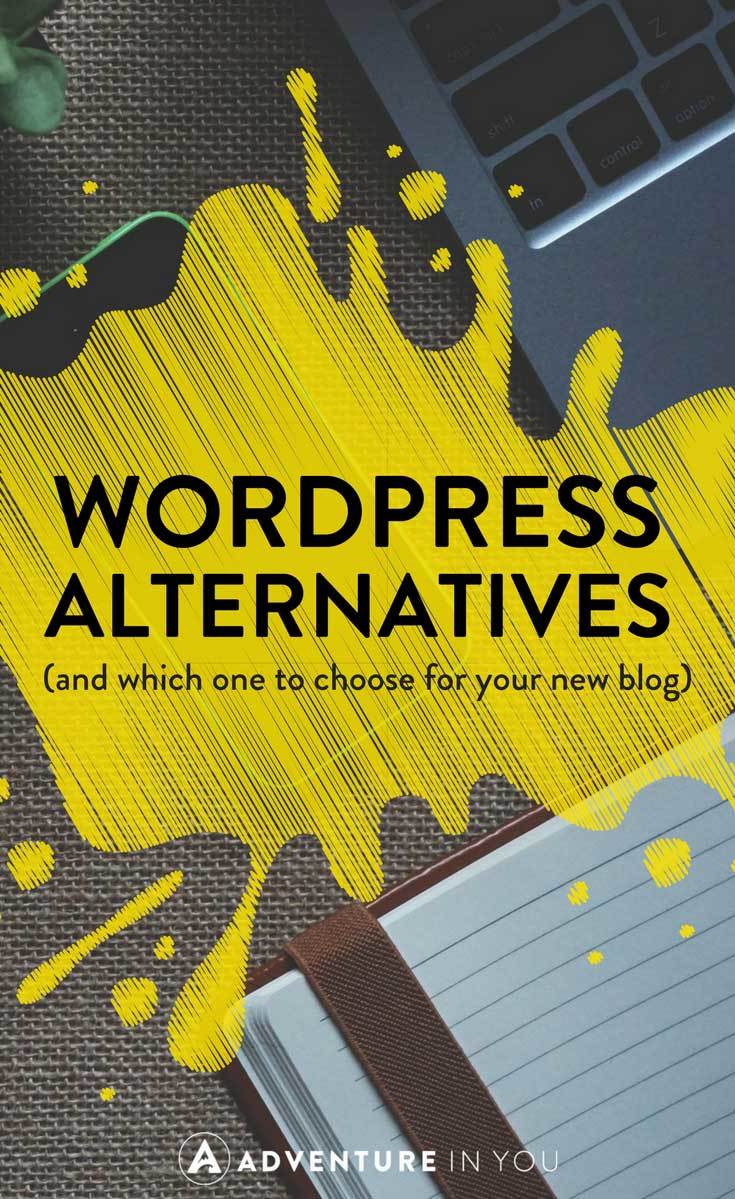 Wordpress | Planning to start a blog and wondering which blogging platform you should use? Take a look at our complete WordPress alternative guide featuring the various types of platforms from WordPress, WIX, Weebly, Squarespace, etc. #blogging #bloggers #wordpress
