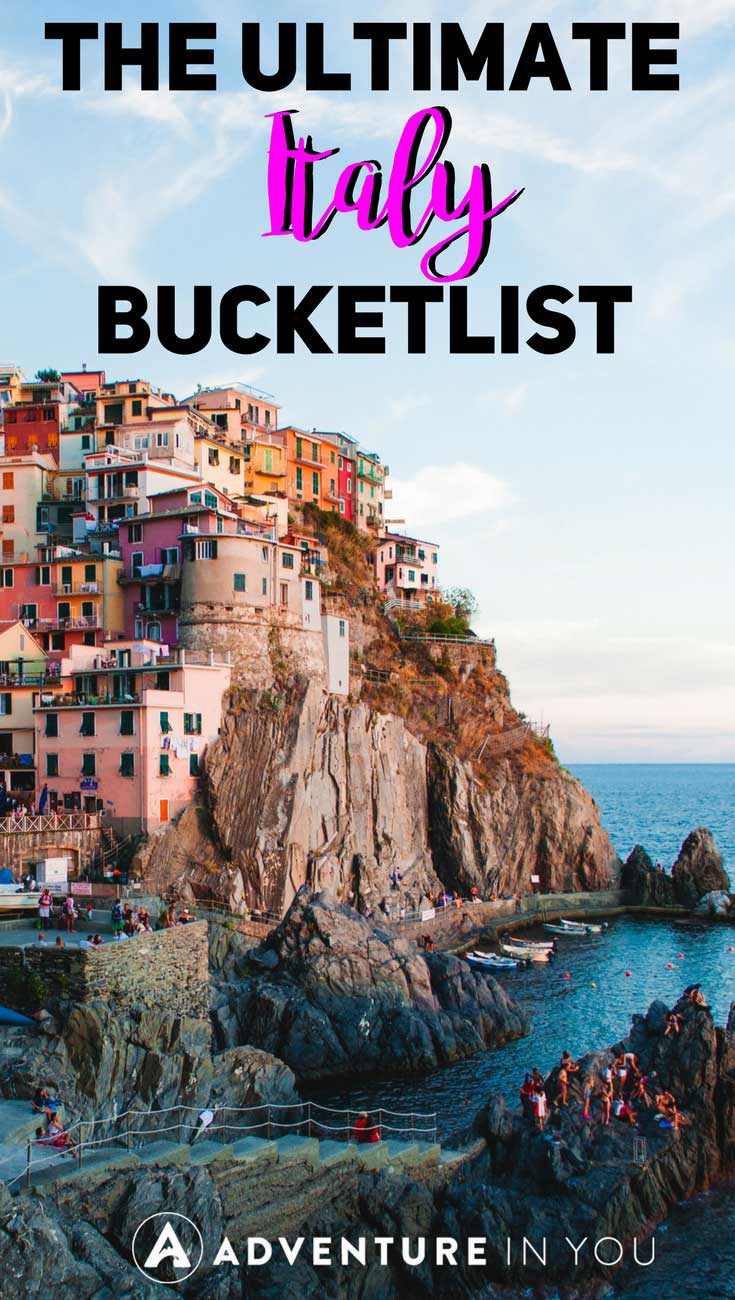 Italy | Looking for the best things to do in Italy? Check out our ultimate Italy bucket list featuring the best places to go, things to do, and must do activities in Italy. #Italy