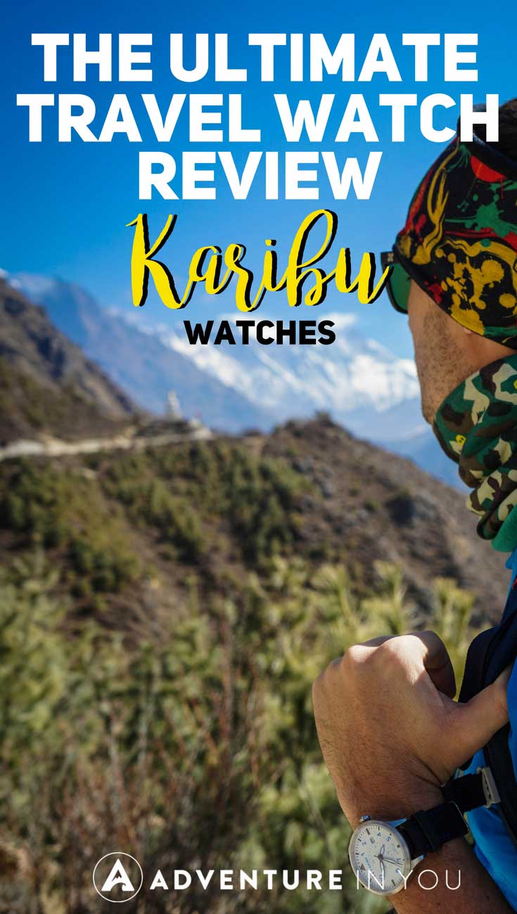 Travel Watch | Looking for the best travel watch? We recently reviewed Karibu Watches featuring an affordable watch that is both versatile and rugged. This watch is the perfect gift for any traveler. #travelgear #watch