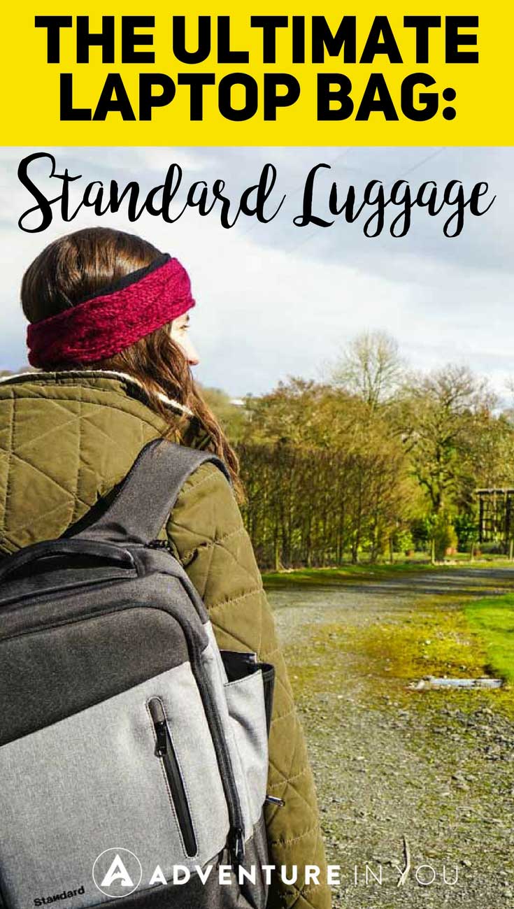Laptop Bag | Are you looking for the ultimate laptop bag? Take a look at this travel and work backpack by Standard Luggage that's both stylish and efficient. #backpack #bags