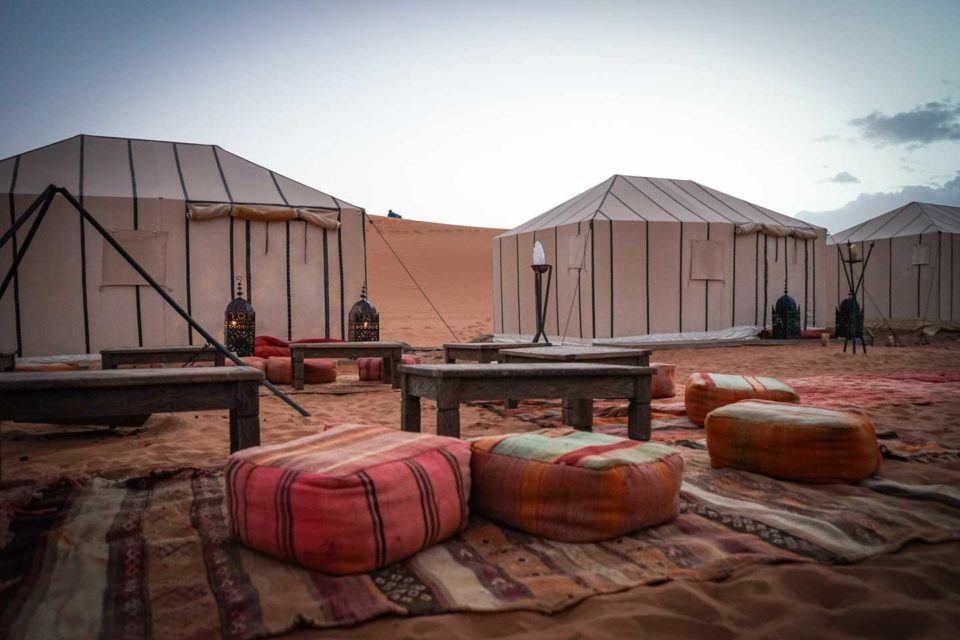 desert luxury tent morocco
