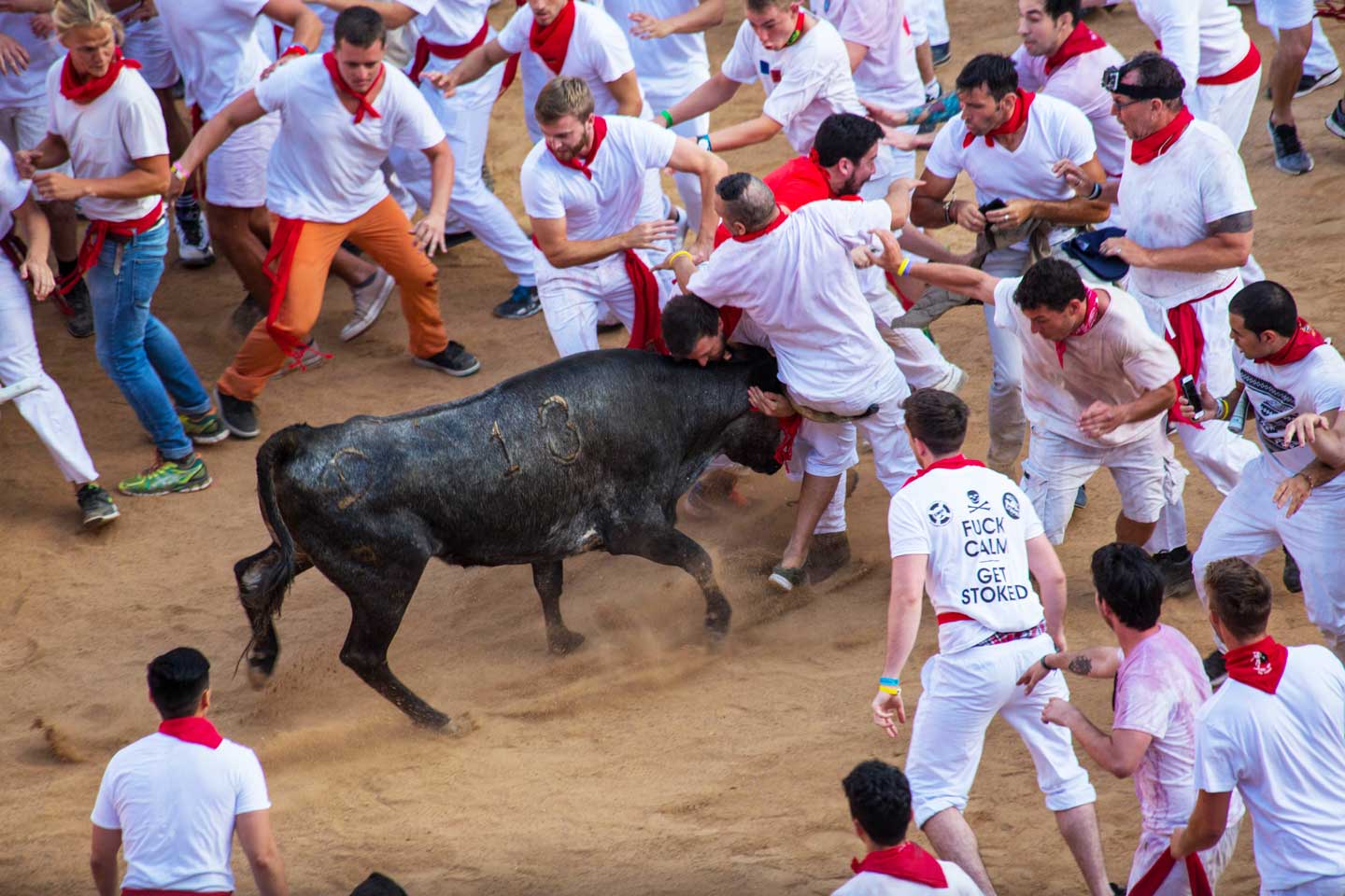 running of the bulls san fermin