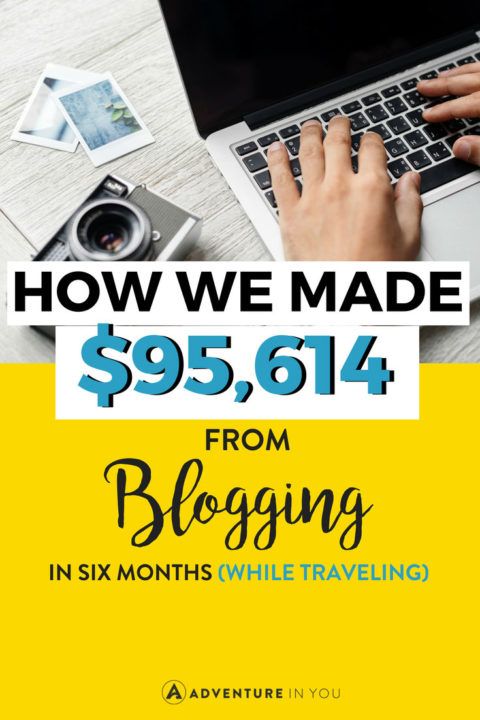 Income Reports | Looking to get inspired? Take a look at how much we made from our travel blog in six months. This blogging income report details all our revenue sources, expenses, and more. #blogging #incomereports #onlinebusiness
