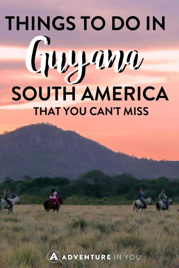 Guyana | Looking for things to do in Guyana? Take a look at this ultimate Guyana Adventure Guide #guyana