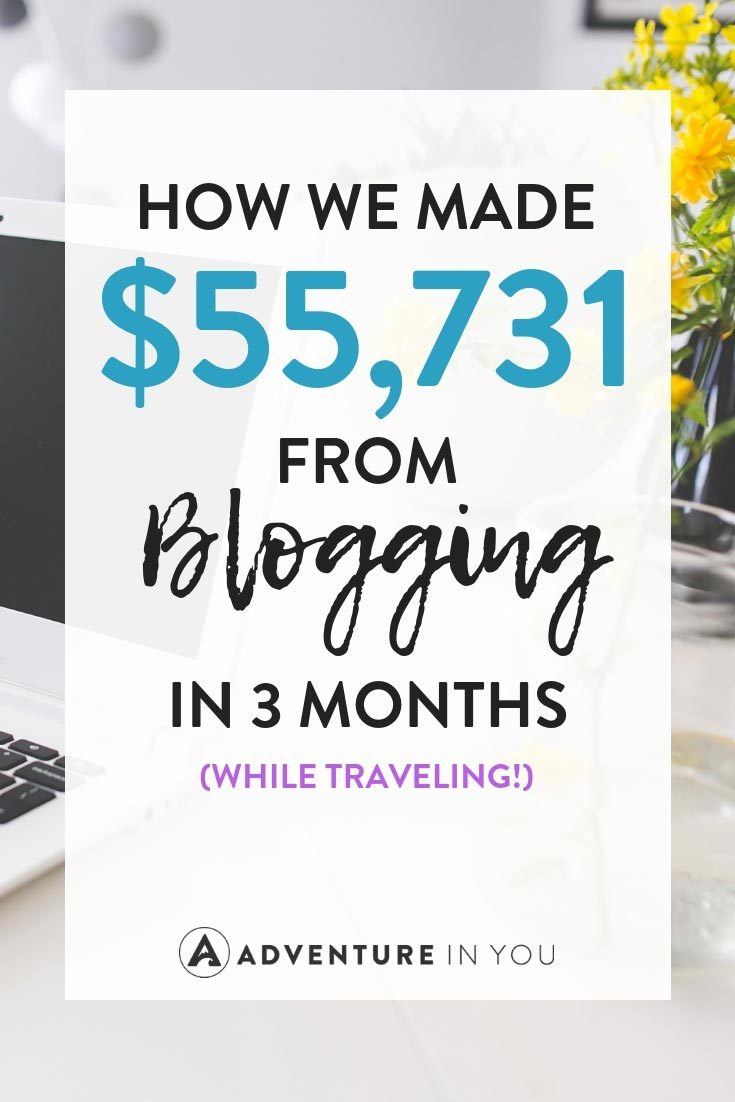 Blogging Income Report | Take a look at how we earned $55,731 from blogging in three months! Our Q3 in 2018 proved to be profitable, allowing us to grow our revenue month after month just by travel blogging. #travelblogging #incomereports #blogging