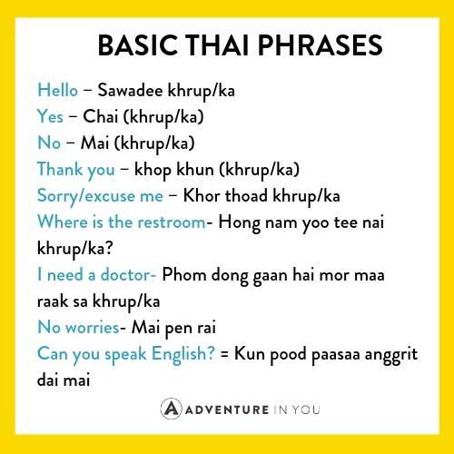 thai phrases