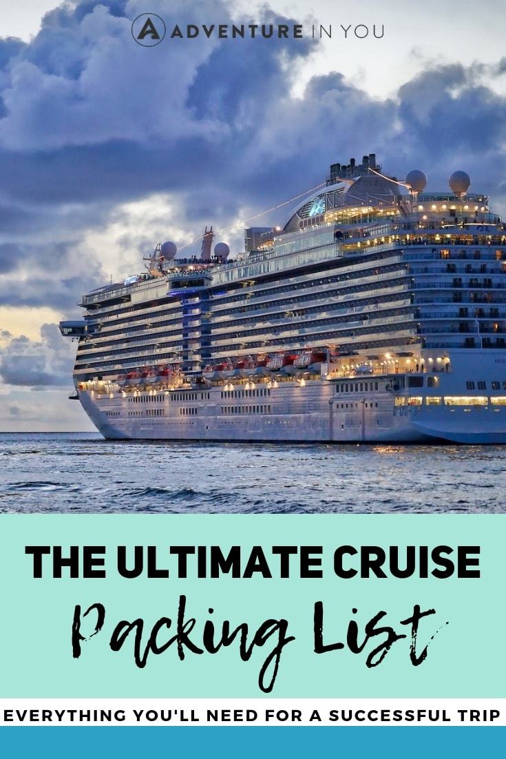 Cruise Packing List | Taking a cruise? Check out our packing list complete with everything youll need for a successful trip #cruise #packinglist #vacation