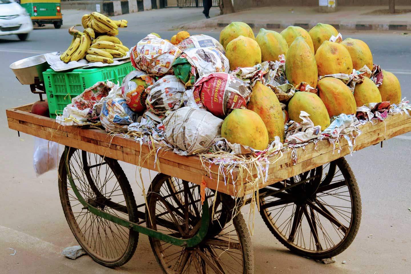 fruit vendor Delhi