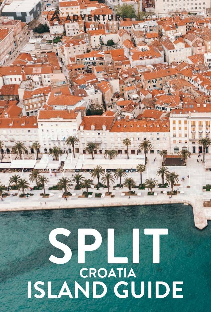 Split Croatia | Heading to Split? Take a look at our Split island hopping guide to help you discover the best islands in the area. #split #croatia