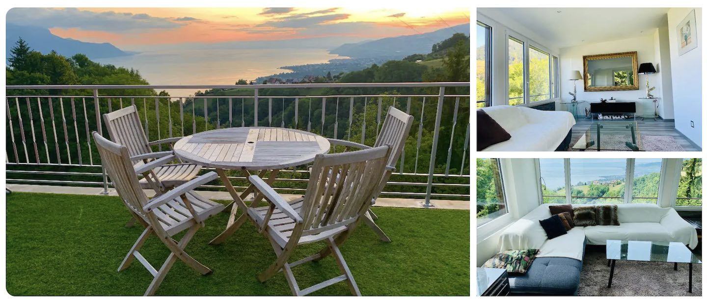airbnb in montreux